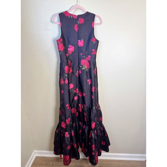NEW NWT Sachin + Babi Rori Tiered Sleeveless Floral Print Dress Size 8 - Picture 8 of 8